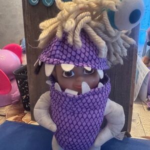Disney Monsters Inc. Boo Doll Toy in the Monster Costume Collectible RARE 2001